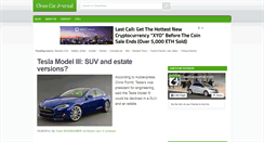 Desktop Screenshot of cleancarjournal.com